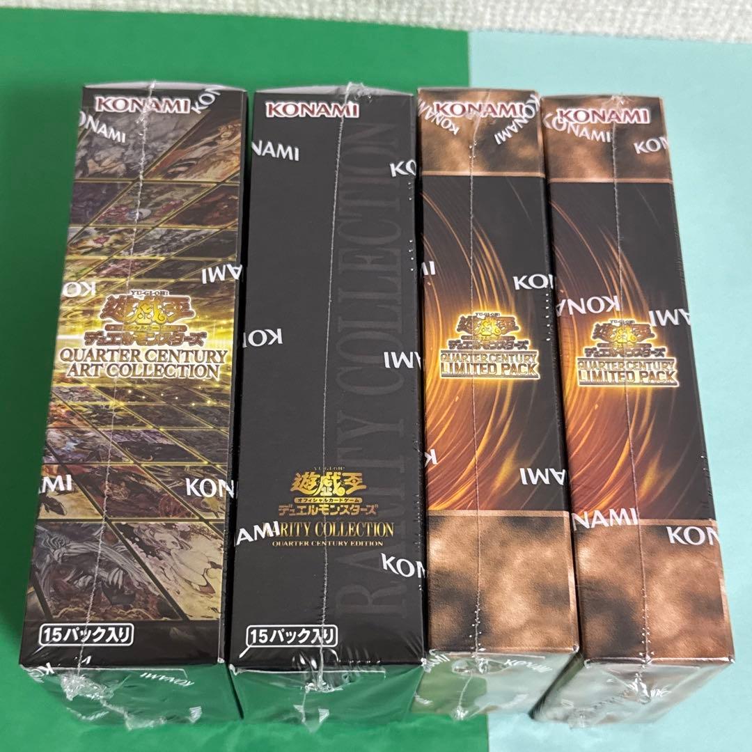 し*う様 遊戯王　BOXまとめ売り　クウォーターセンチュリー