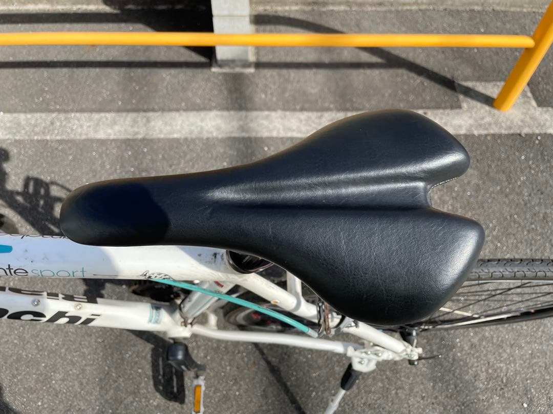 Bianchi クロスバイク ホワイト　引き取り希望