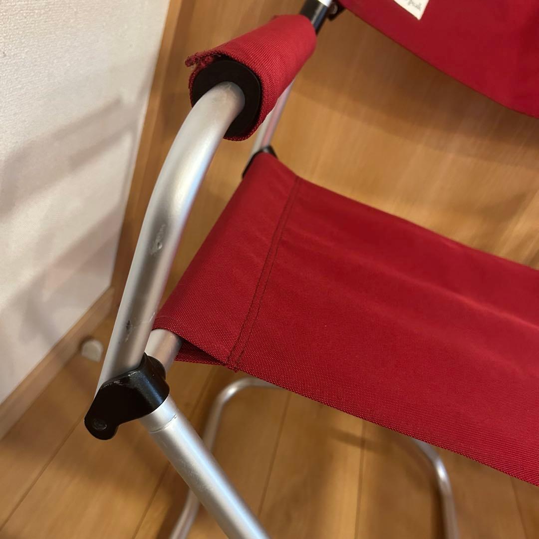  peak スノーピーク　FDフォールディングチェアワイド赤　2脚セット