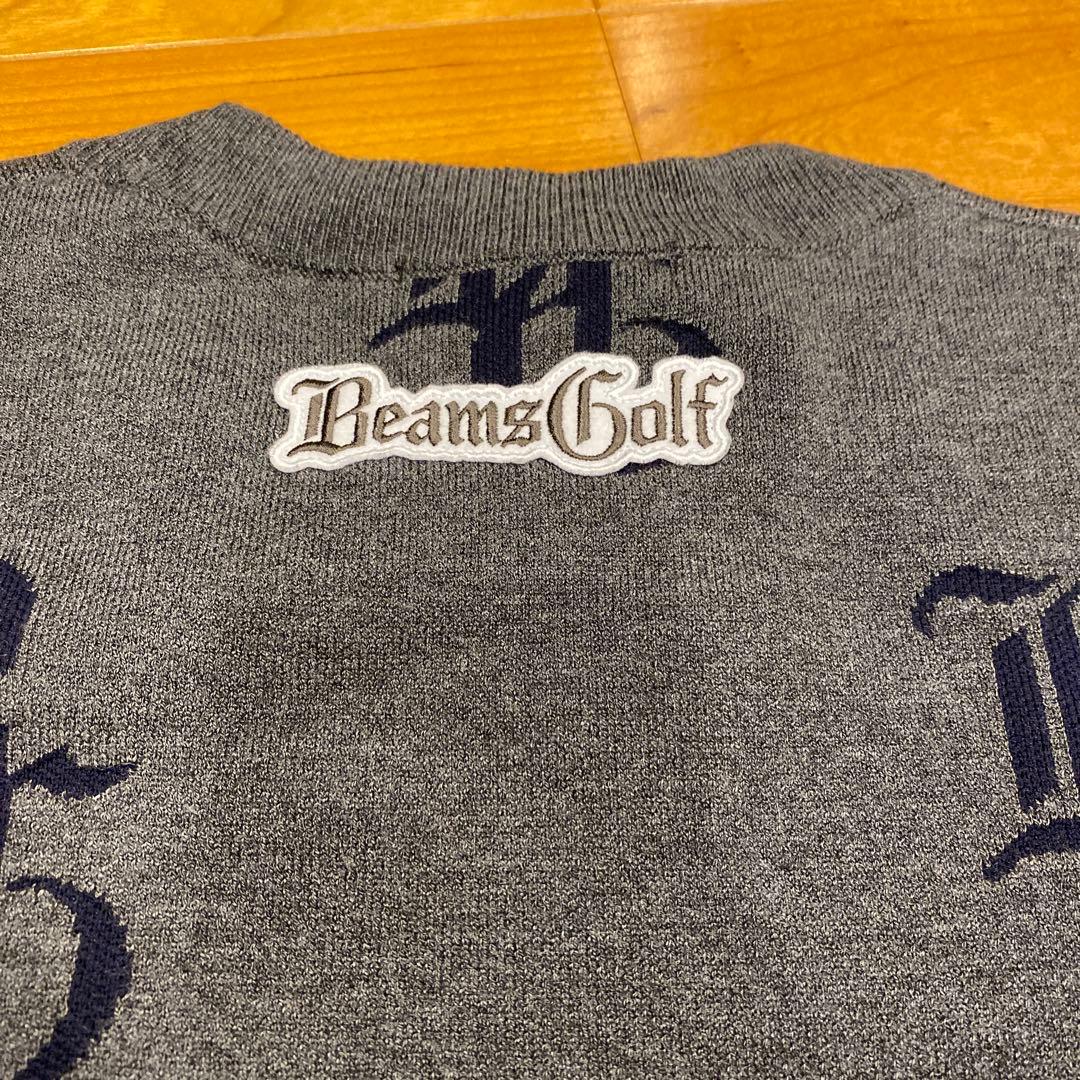Beams Golf グレー L セーター