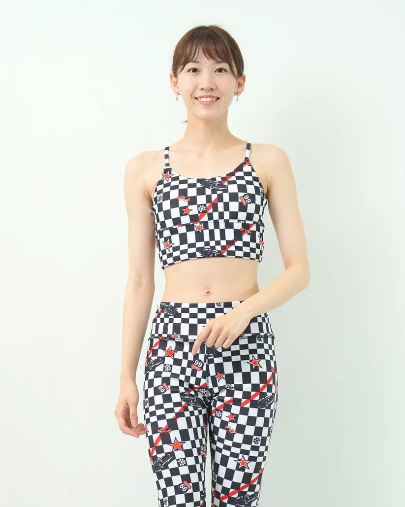 clap クラップ　定価11,660円　 チェッカークロップドパンツ2点セット