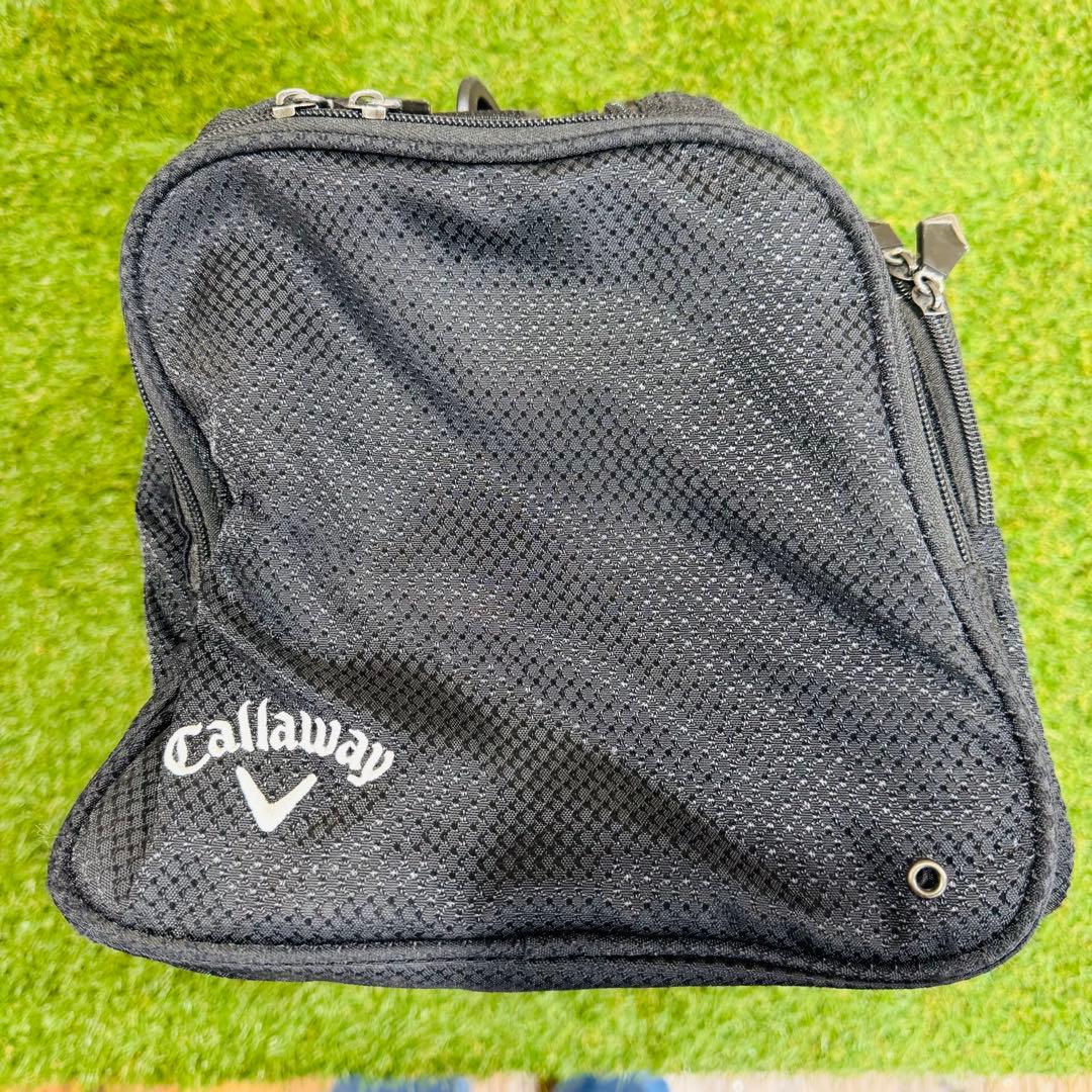 Callaway ボストンバッグ ブラック シューズシューズ収納ポケット付き