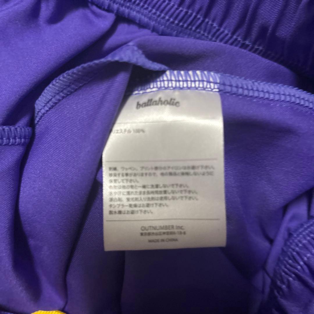 ballaholic バスケットボールパンツ 紫