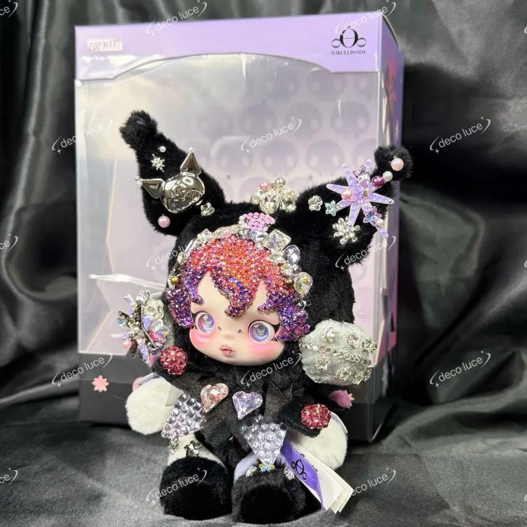 SKULLPANDA KUROMI スカルパンダ　クロミ　スワロフスキー　デコ