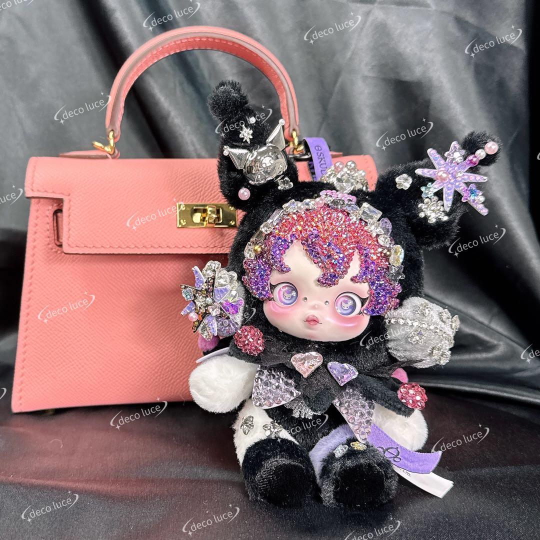 SKULLPANDA KUROMI スカルパンダ　クロミ　スワロフスキー　デコ