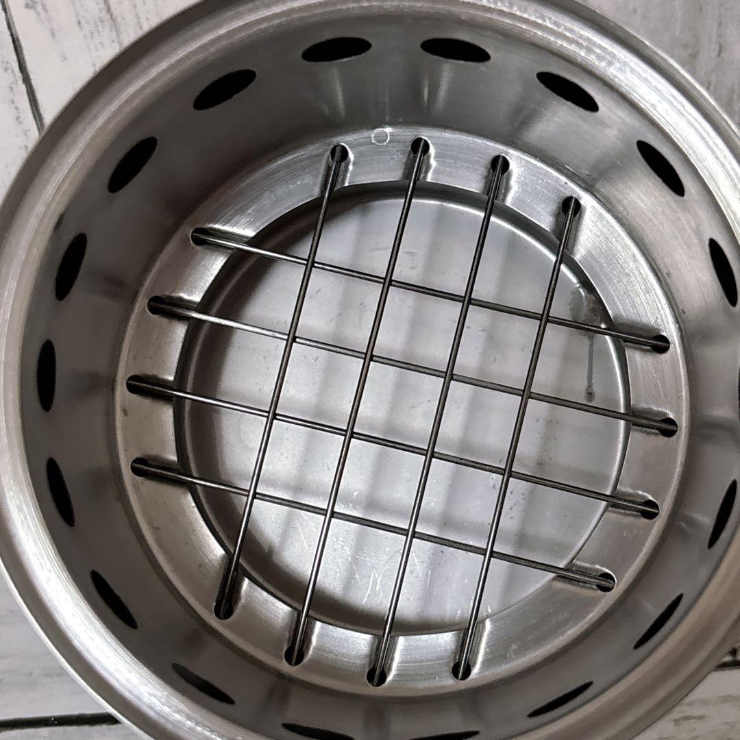 美品 solo stove 焚き火台 ソロストーブ ライト ステンレス製 袋付き