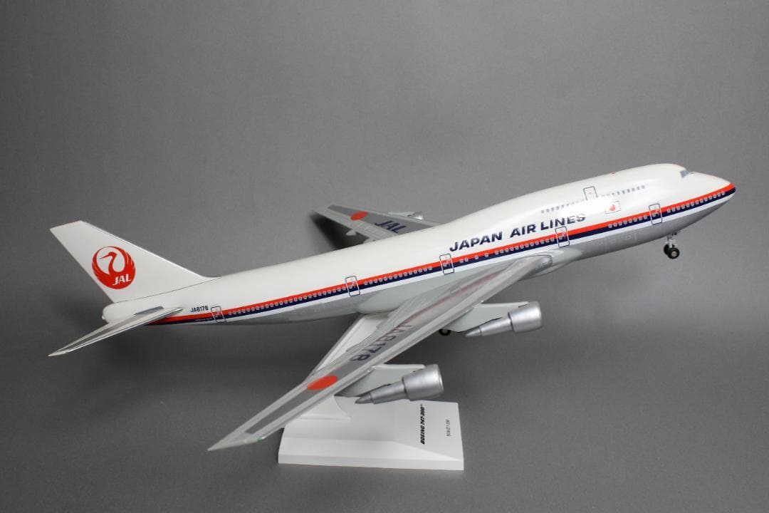 レア 1/200 JAL B747-300 日本航空