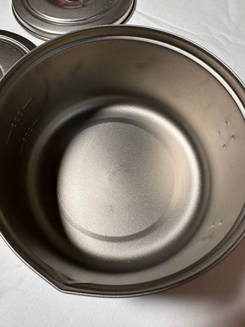 バーベキュー・調理用品 EVERNEW Ti U.L. Pot set 900+1300