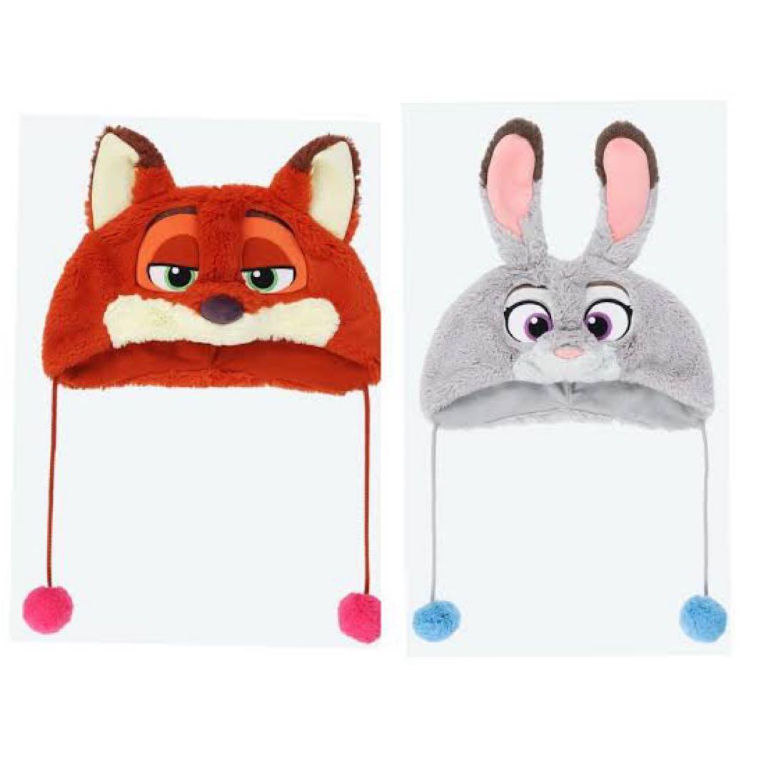 ディズニー　ズートピア2 ニック&ジュディ　ファンキャップ　タグ付き　新品未使用
