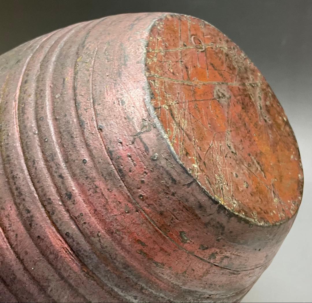 古備前　壺　窯印あり　u5259