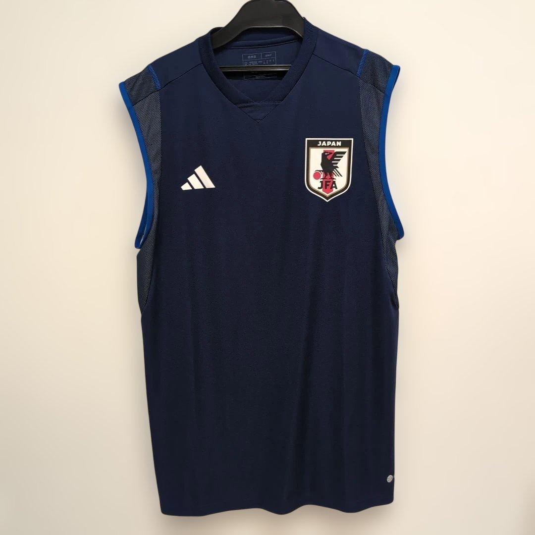 adidas 日本サッカー協会 ノースリーブシャツ　２XＬサイズ