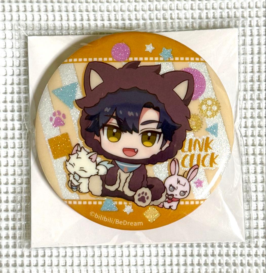d*3様 程小時　トキ　缶バッジ3個　時光代理人　くじ　animal party