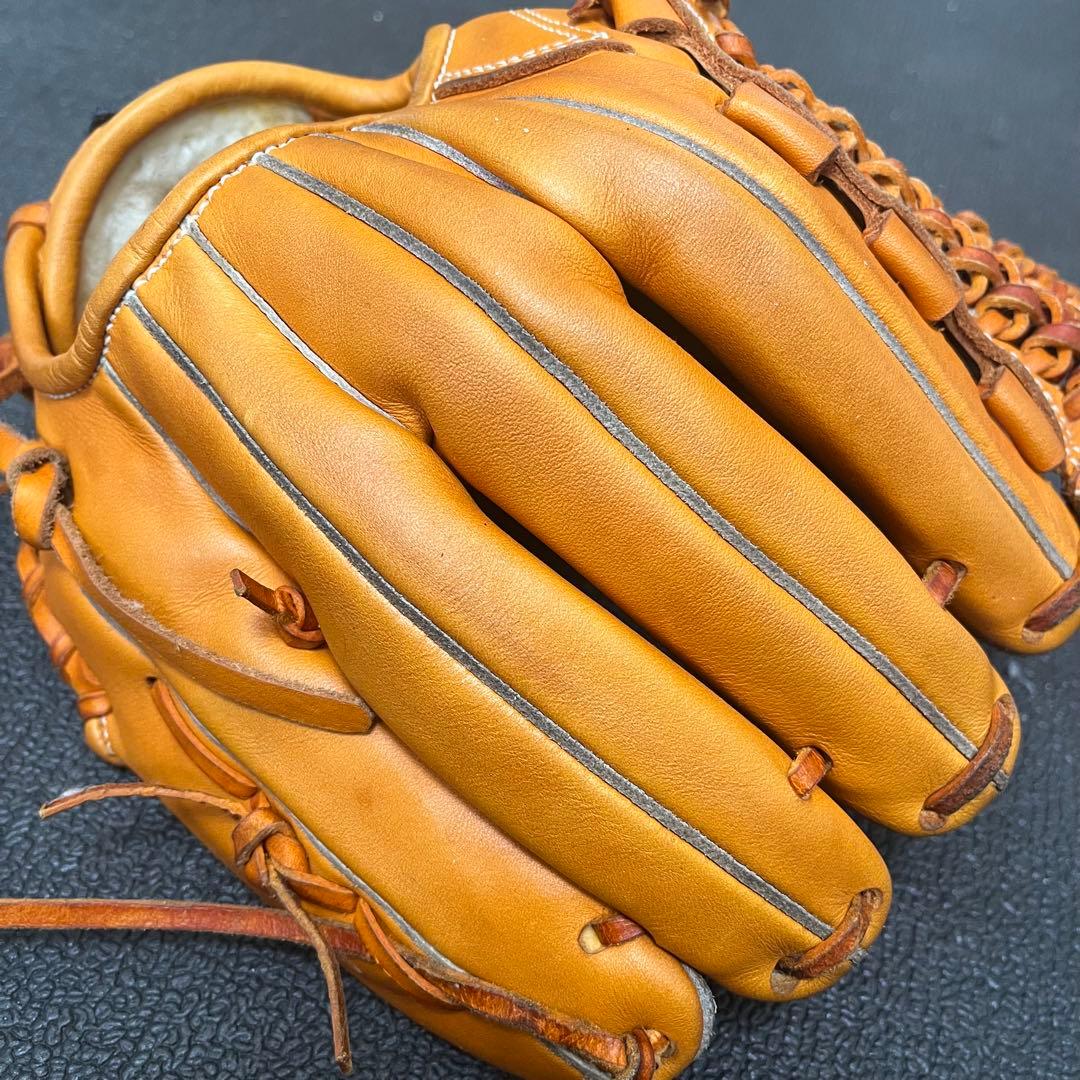 久保田スラッガー 大人用 左投げ 野球 グローブ 型良し 軟式硬式不明 170