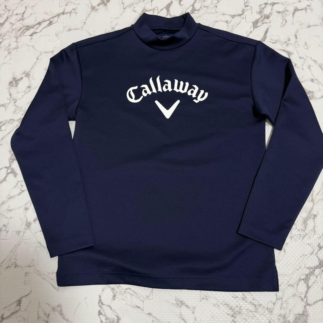 キャロウェイ Callaway ゴルフ セットアップ 上下 L ネイビー 紺