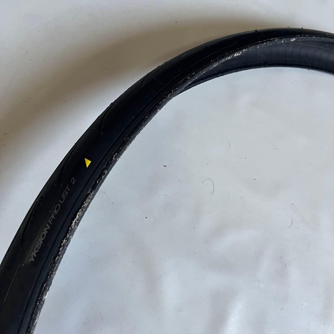 【低走行品】MAVIC YOKSION PRO UST2 28C 2本セット