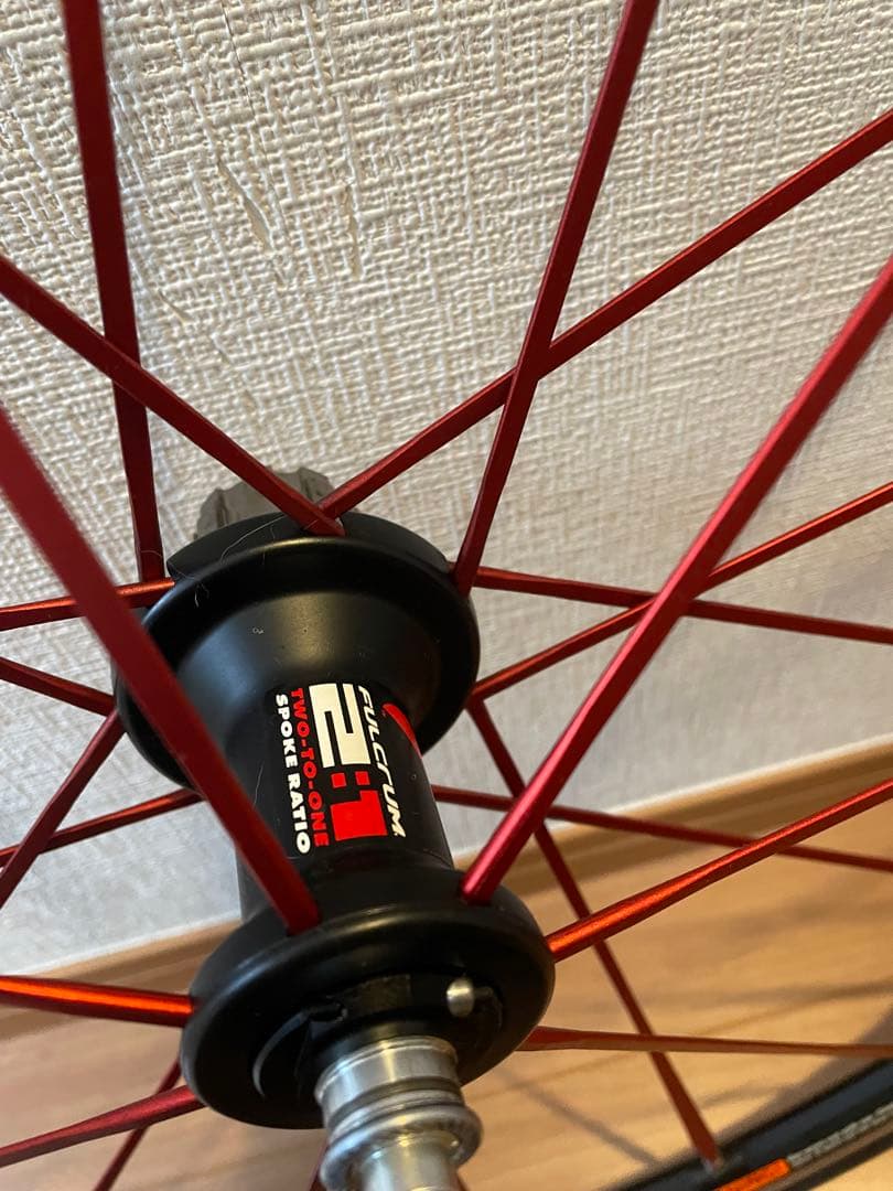 【ホイールのみ】FULCRUM RACING ZERO 15Cレッド