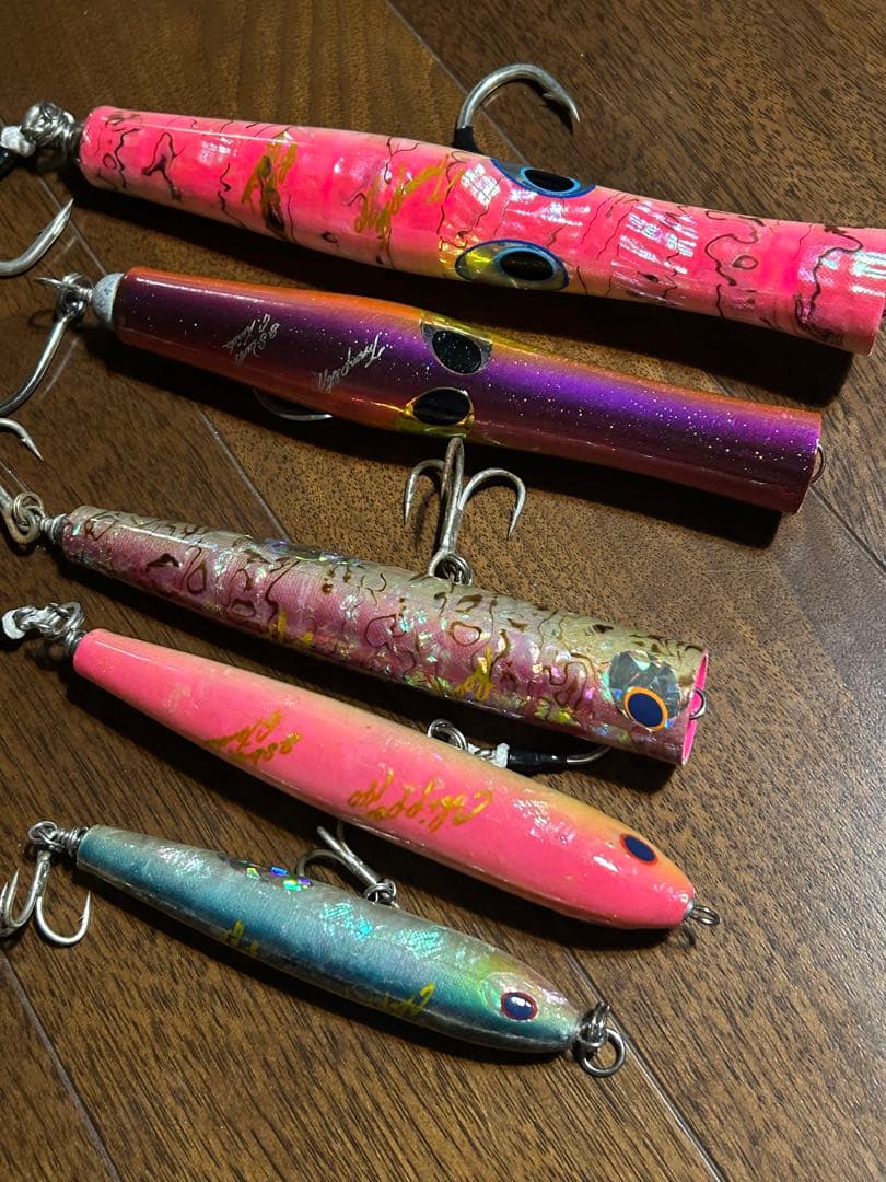 貝田ルアー 希少5本セット