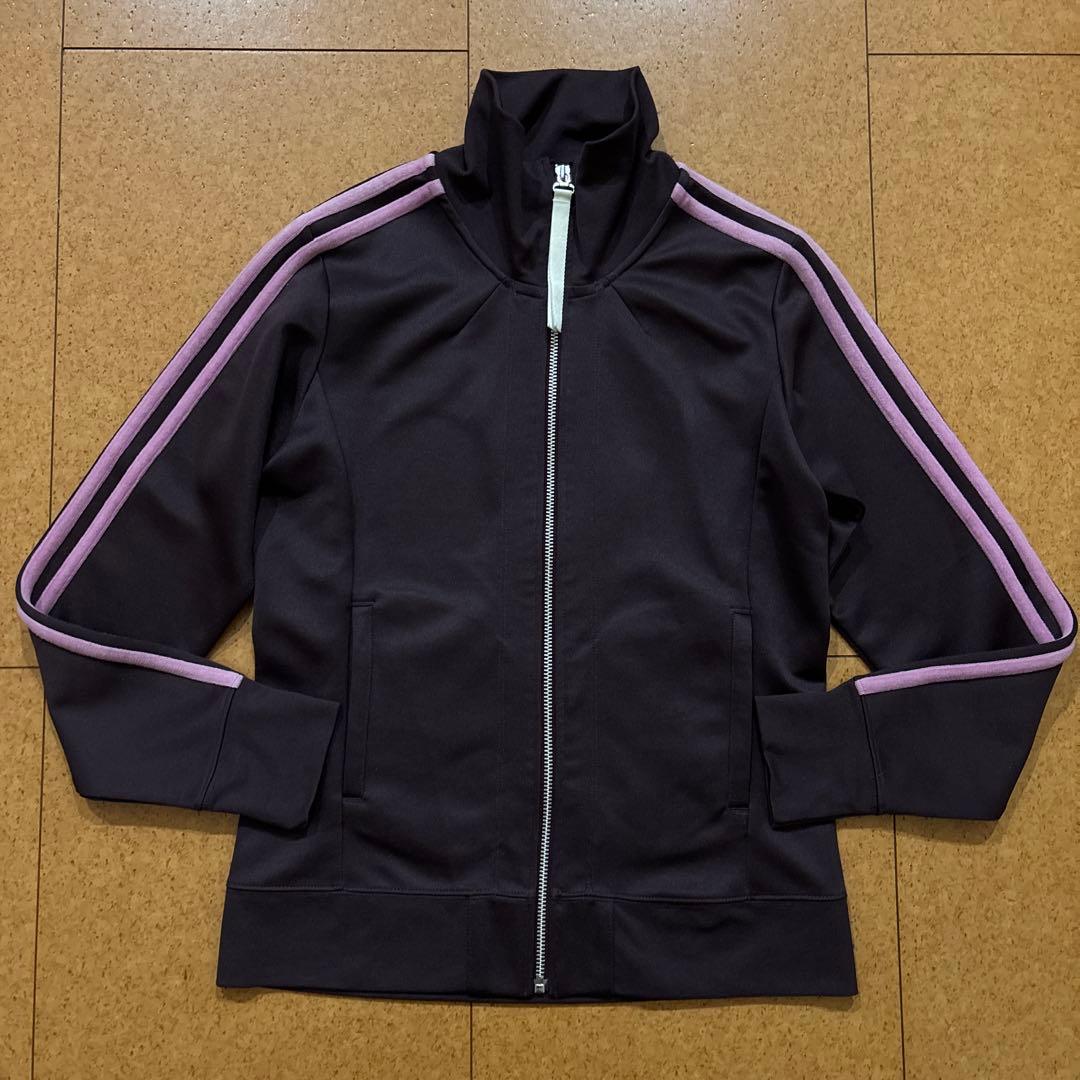 極美品　アディダス　ロゴベロア　セットアップ　トラックジャケット　L レディース