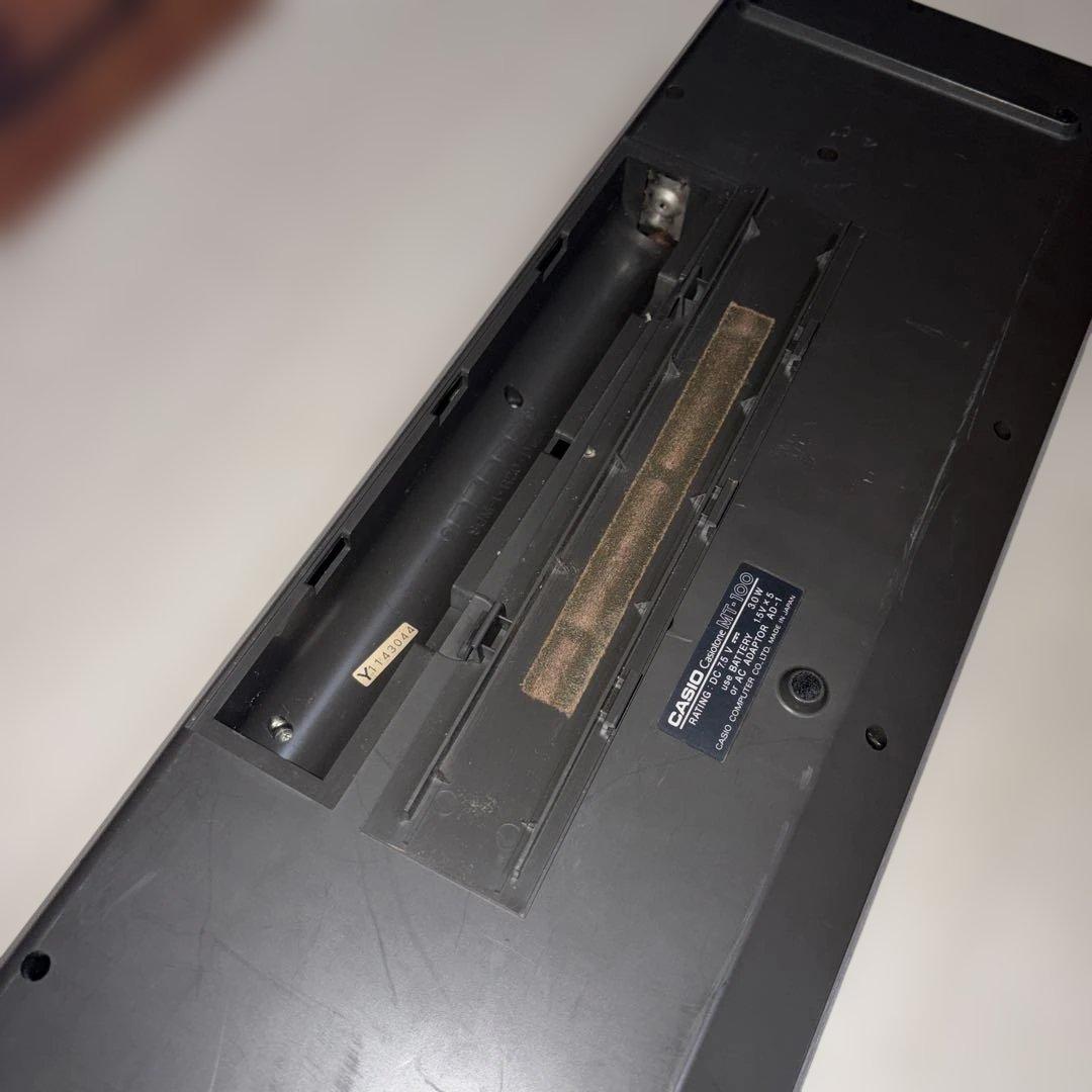⭐️CASIO MT-100 ビンテージシンセサイザー セミアナログ アダプター付