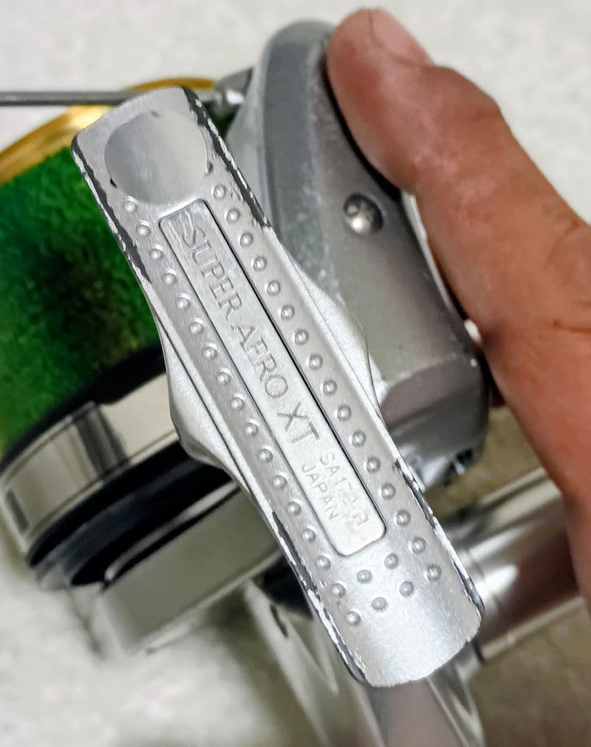 シマノ97スーパーエアロXT投げ釣り専用リール！右巻き