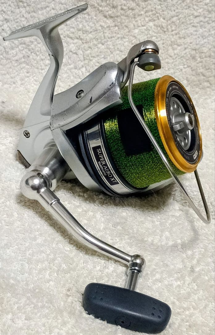 シマノ97スーパーエアロXT投げ釣り専用リール！右巻き