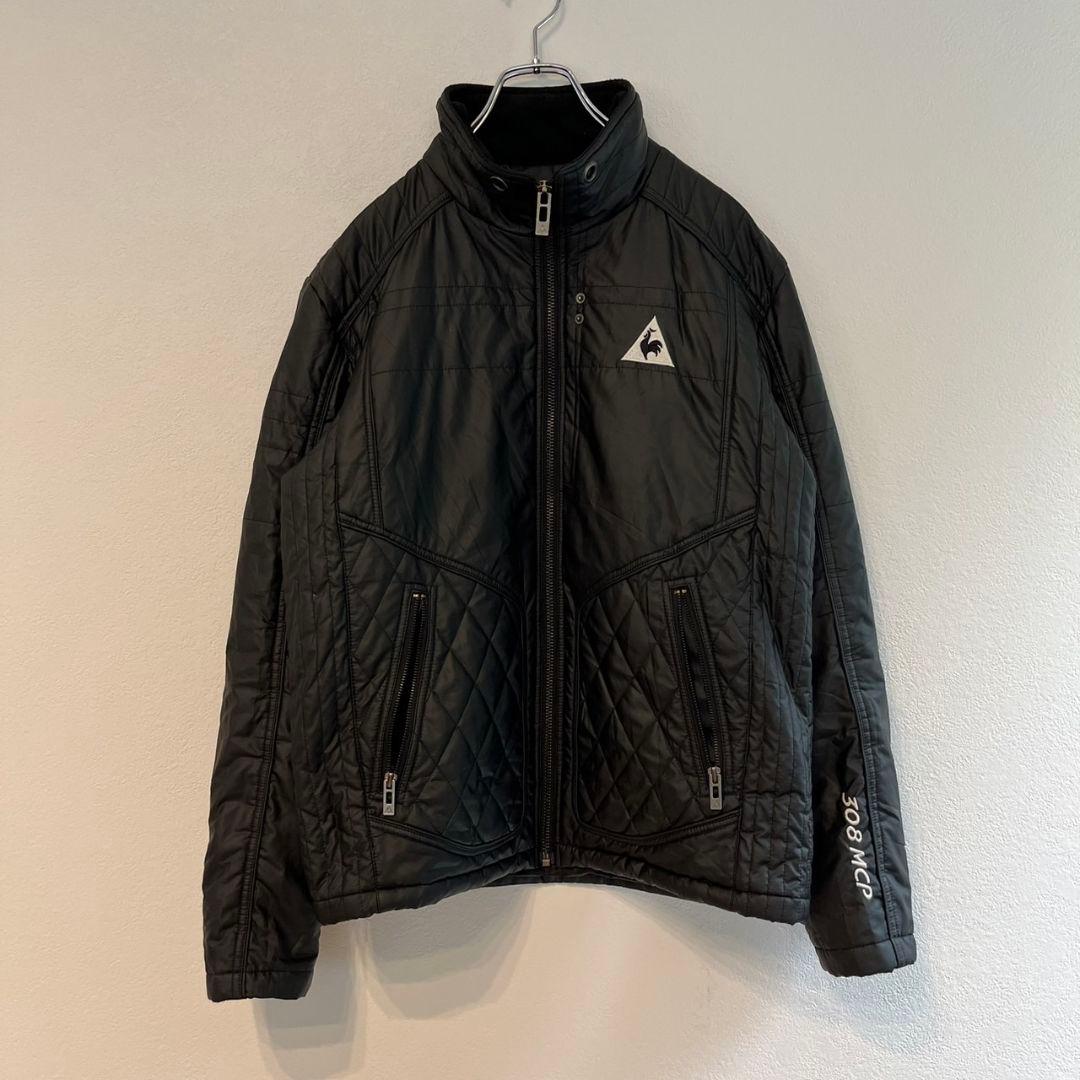 ルコックスポルティフ　ゴルフ　レザー　ジャケット　プジョー　メンズ　XL