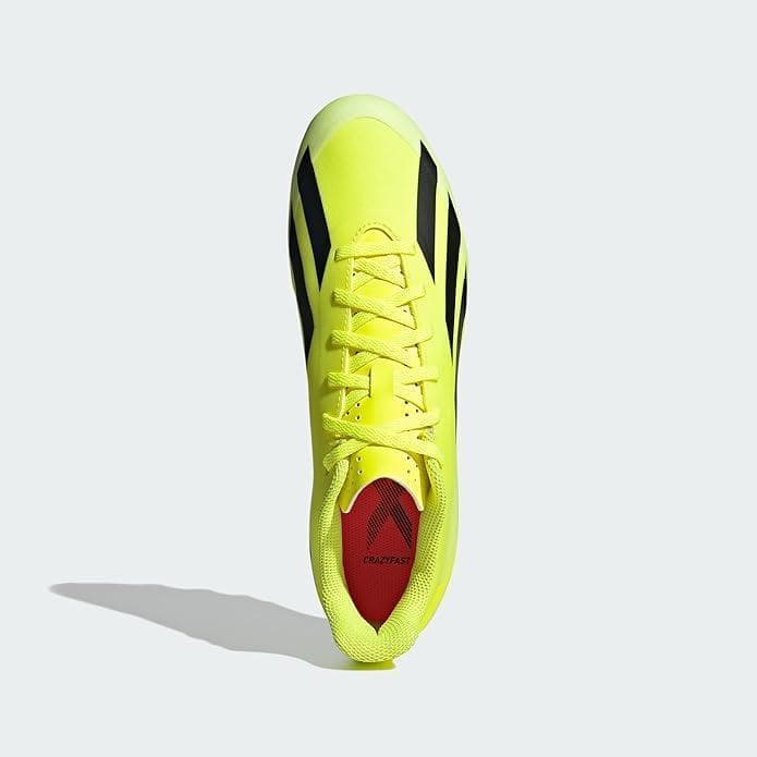 アディダス サッカー スパイク 24.5⭐️ エックス クレイジーファスト 黄色