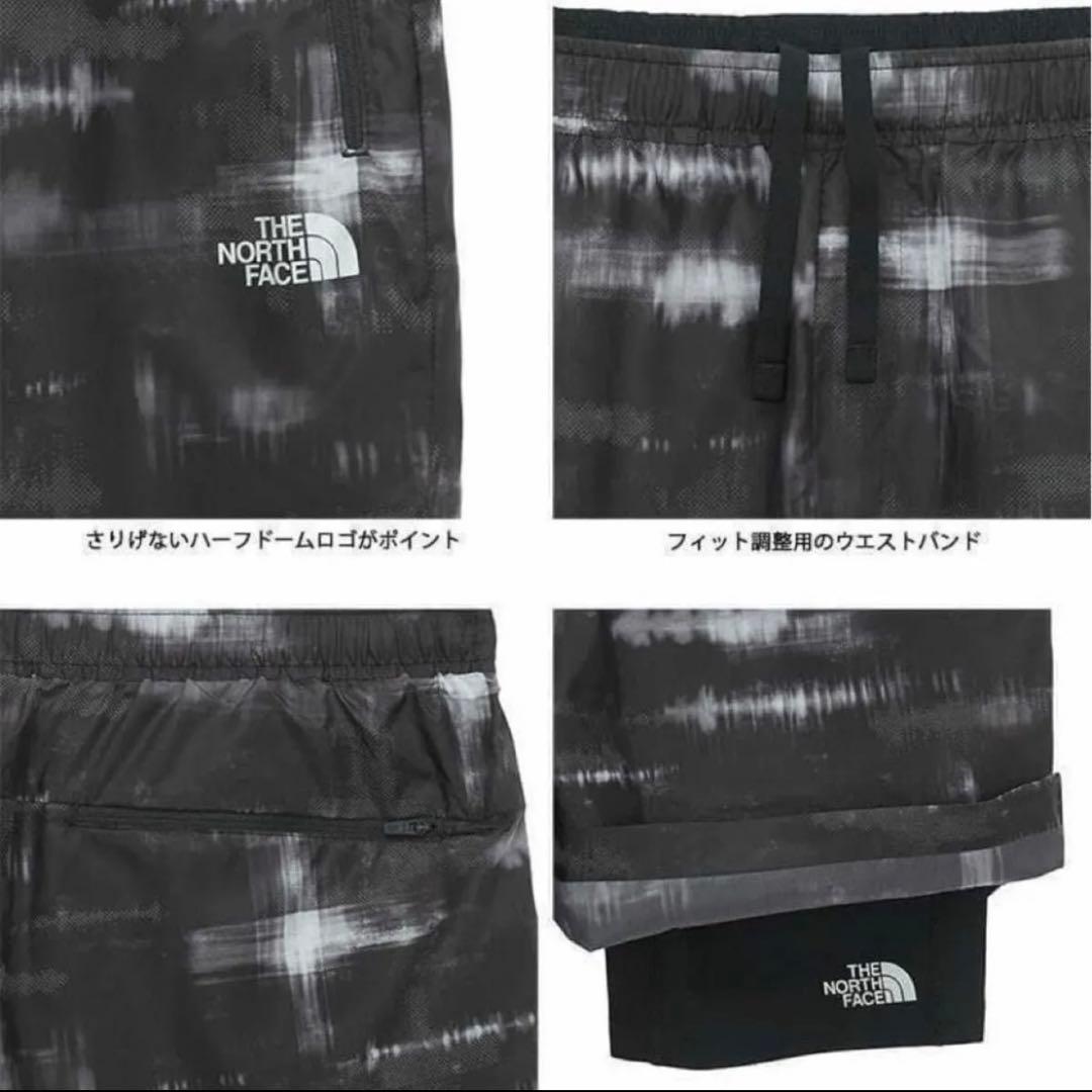 韓国　ノースフェイス　M　黒　ランニングパンツ　トレーニングパンツ　ウェア　新品