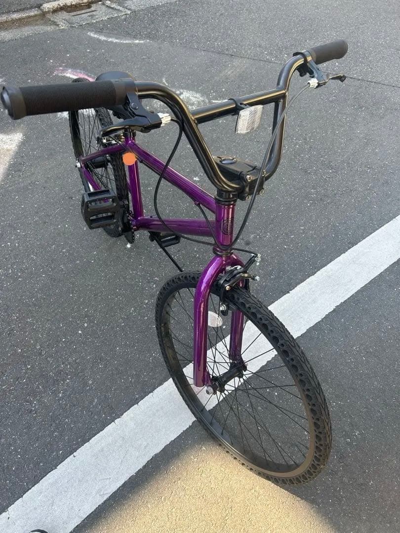 ライダーズカフェ　EASY 24inc BMX パープル