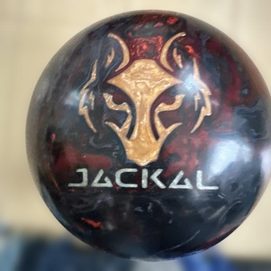 MOTIV JACKAL ボウリングボール　サポーター、バック付　15ポンド