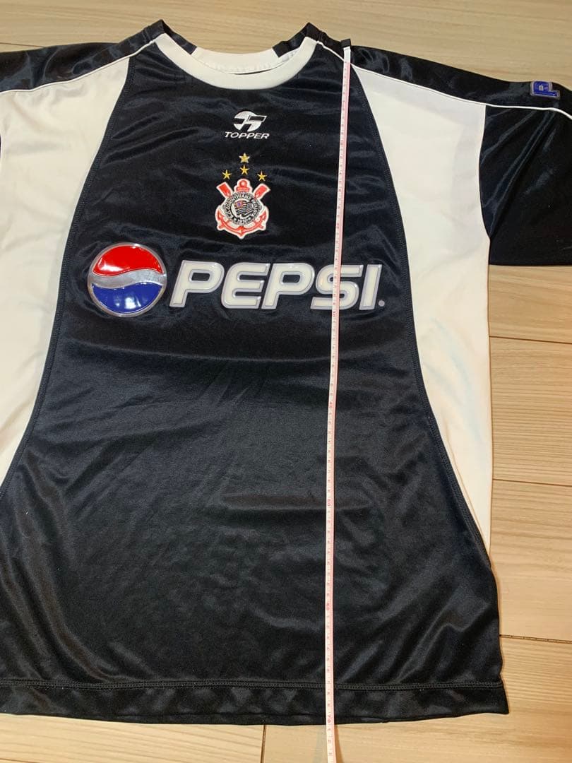 【寸法写真追加】コリンチャンス 半袖シャツ TOPPER PEPSI レトロ