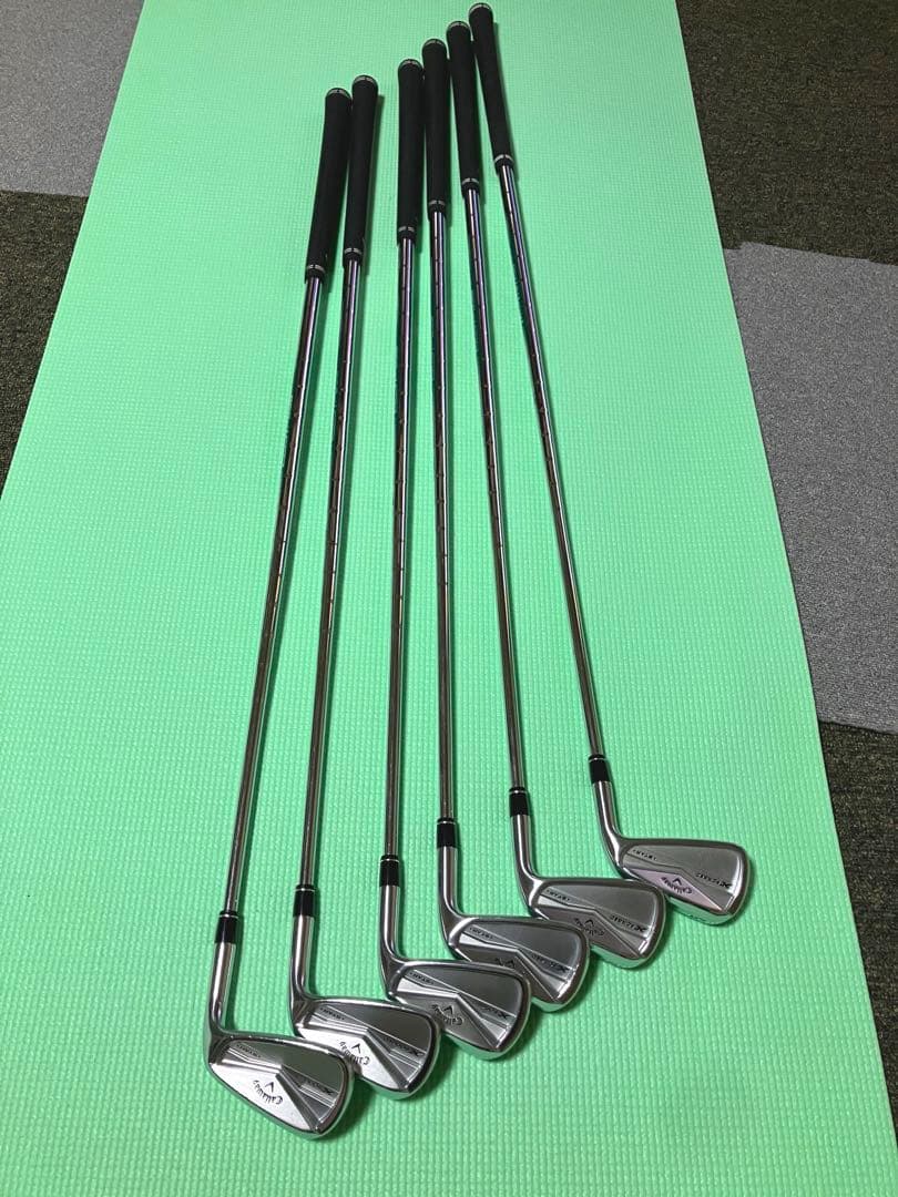 だ*く様 キャロウェイ　2024フォージドスターアイアンセット 6本 スチールシ