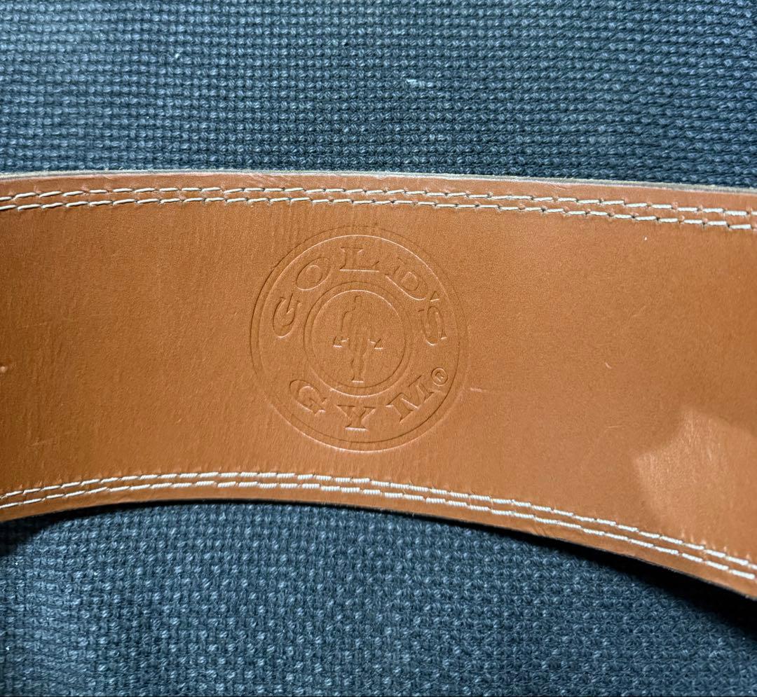 GOLD'S GYM プロレザーベルト M