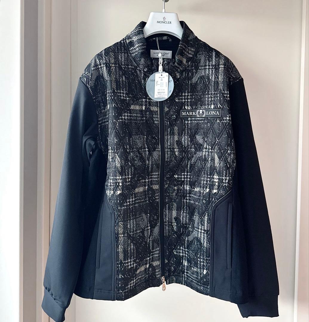 新品 ★ MARK&LONA ブルゾン アウター 黒 マーク&ロナ 正規品
