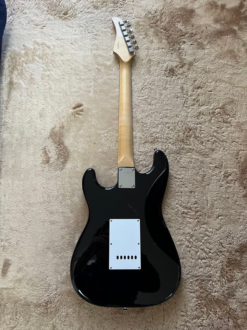 【調整済】Fernandes フェルナンデス　ストラト　黒　エレキギター