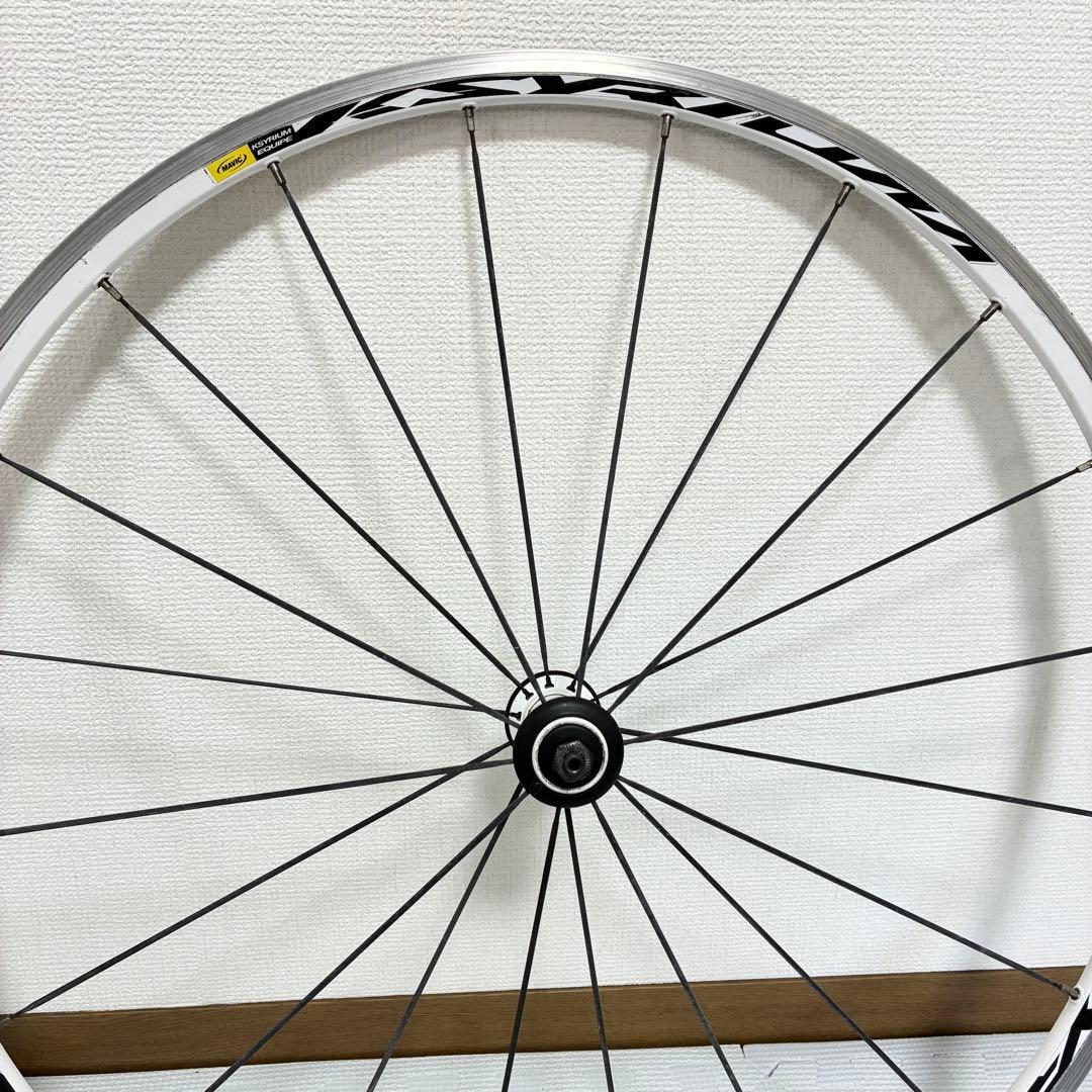 MAVIC KSYRIUM EQUIPE ロードバイク ホイール 前輪 アルミ