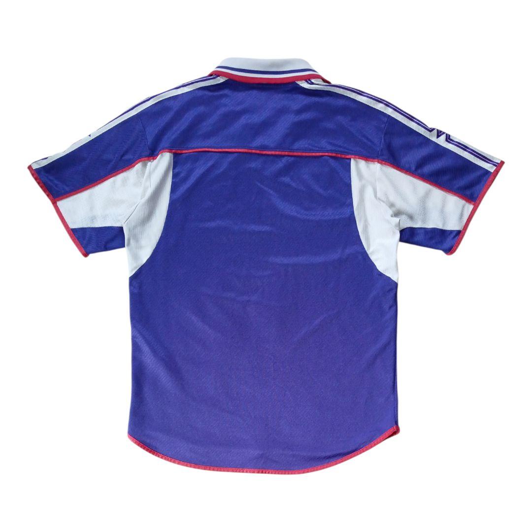 2001年製 Y2K 日本製 フィオレンティーナ サッカーシャツ Lサイズ 紫