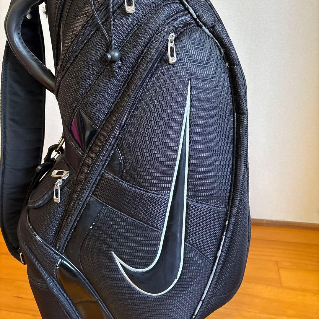 NIKE ナイキ　キャディバッグ ブラック フード無