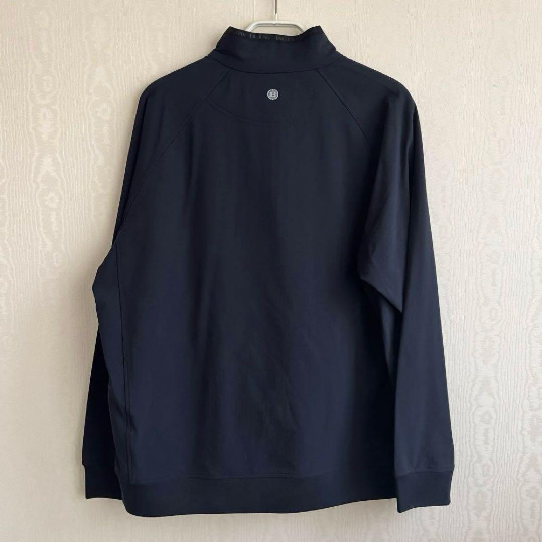 ★美品★2025秋冬★BRIEFING ハーフジップ ジャケット ブラック XL