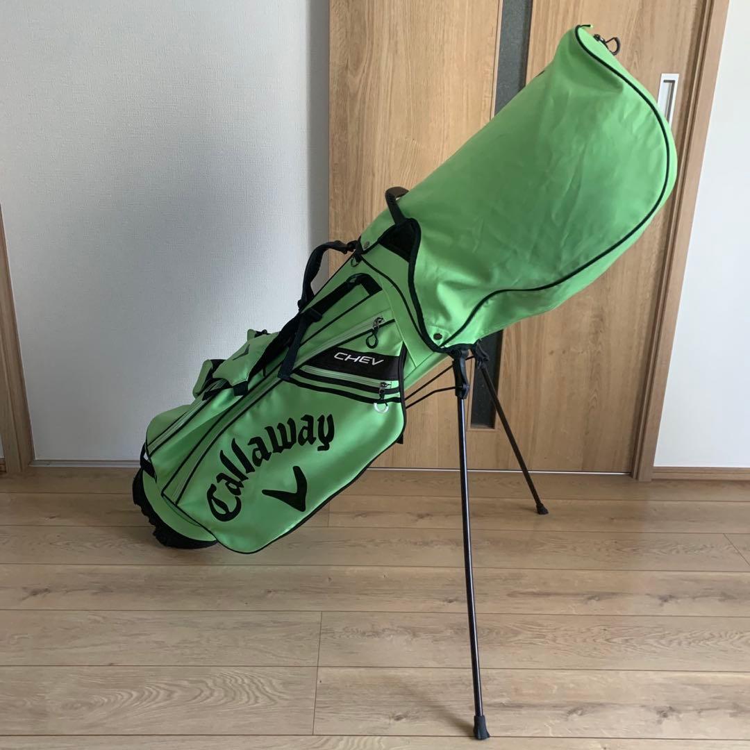 Callaway CHEV 22 JM 9.0型 グリーン キャディバッグ