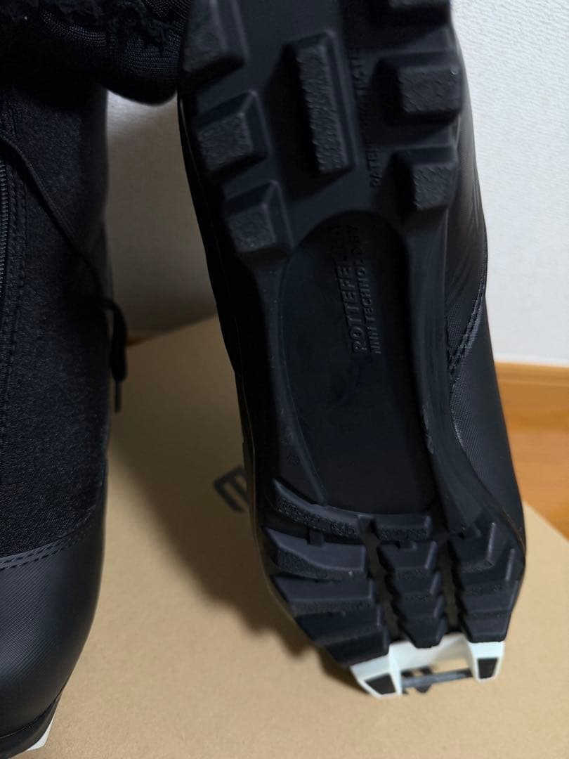 Alpina T 10 ブラック クロスカントリースキー ブーツ 26.5