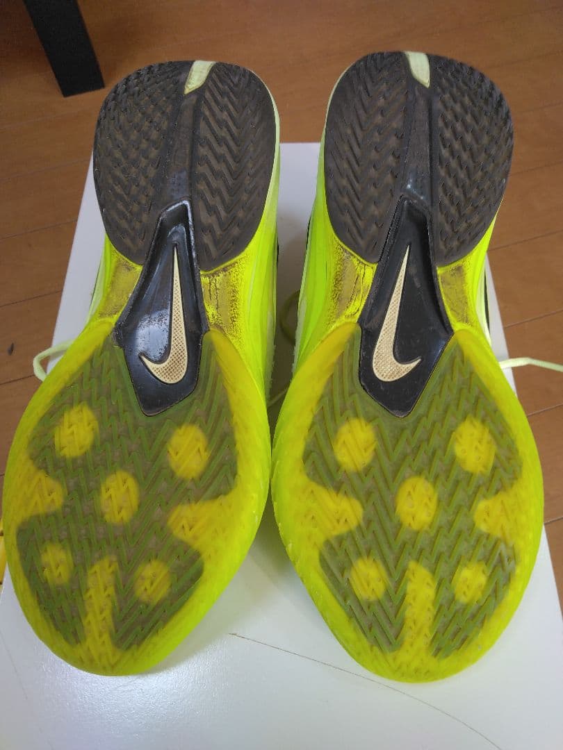 Nike Zoom バスケットボールシューズ イエロー/ブラック