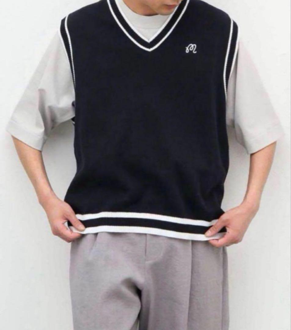 【新品未使用 / 正規品 / L】MALBON GOLF WINGER VEST