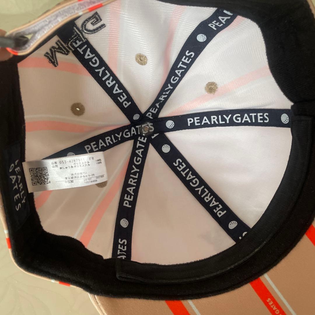 PEARLY GATES ストライプキャップとソックスセット