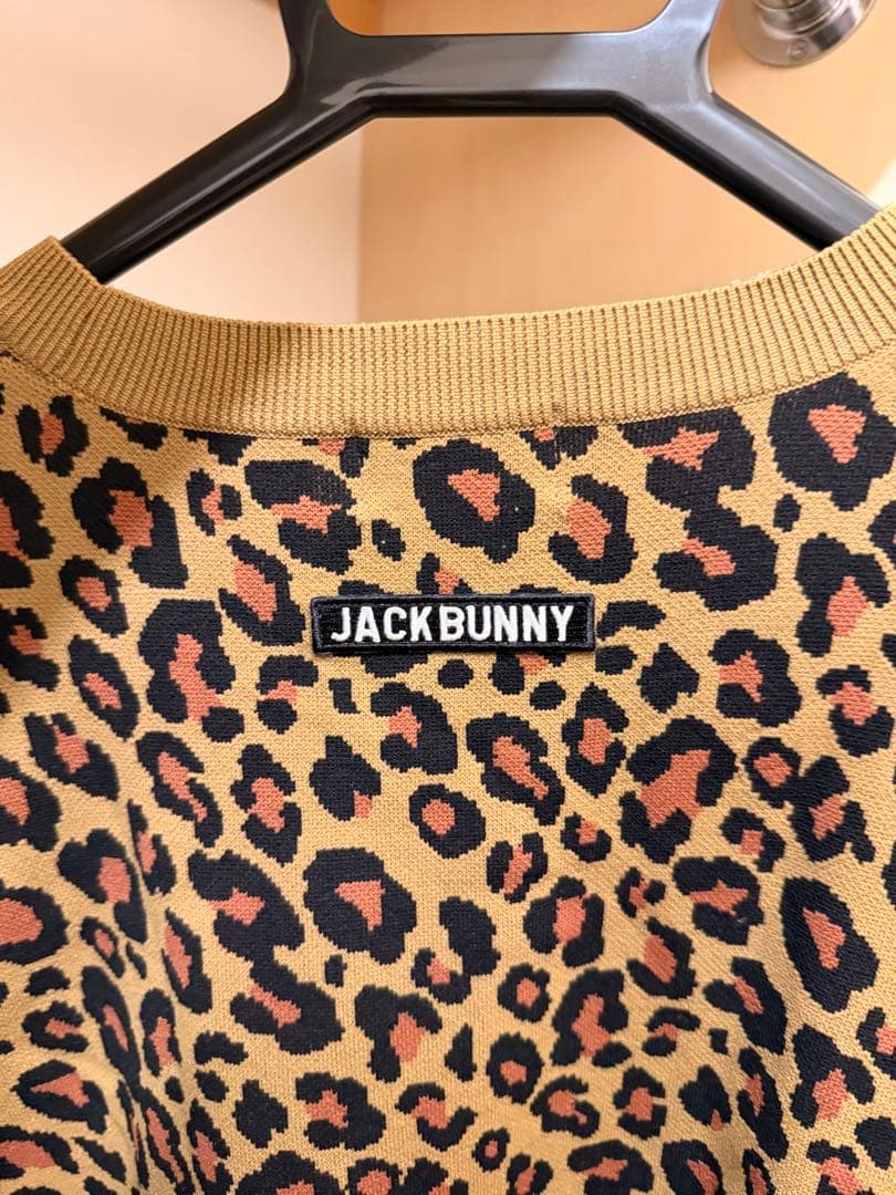 Jack Bunny!! ヒョウ柄 セーター サイズ4・M