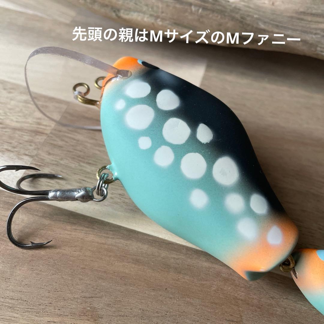 MFJ3ハンドメイドルアー　ファニーキャットルアー　ビッグベイト