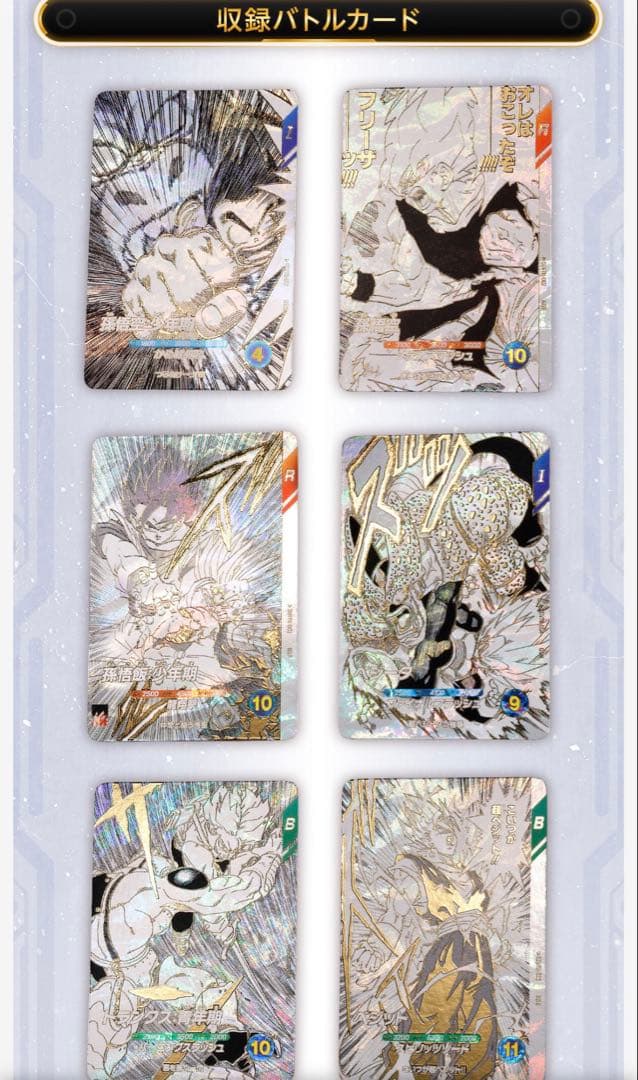 10個セット 新品 ドラゴンボールスーパーダイバーズ　9ポケットバインダーセット