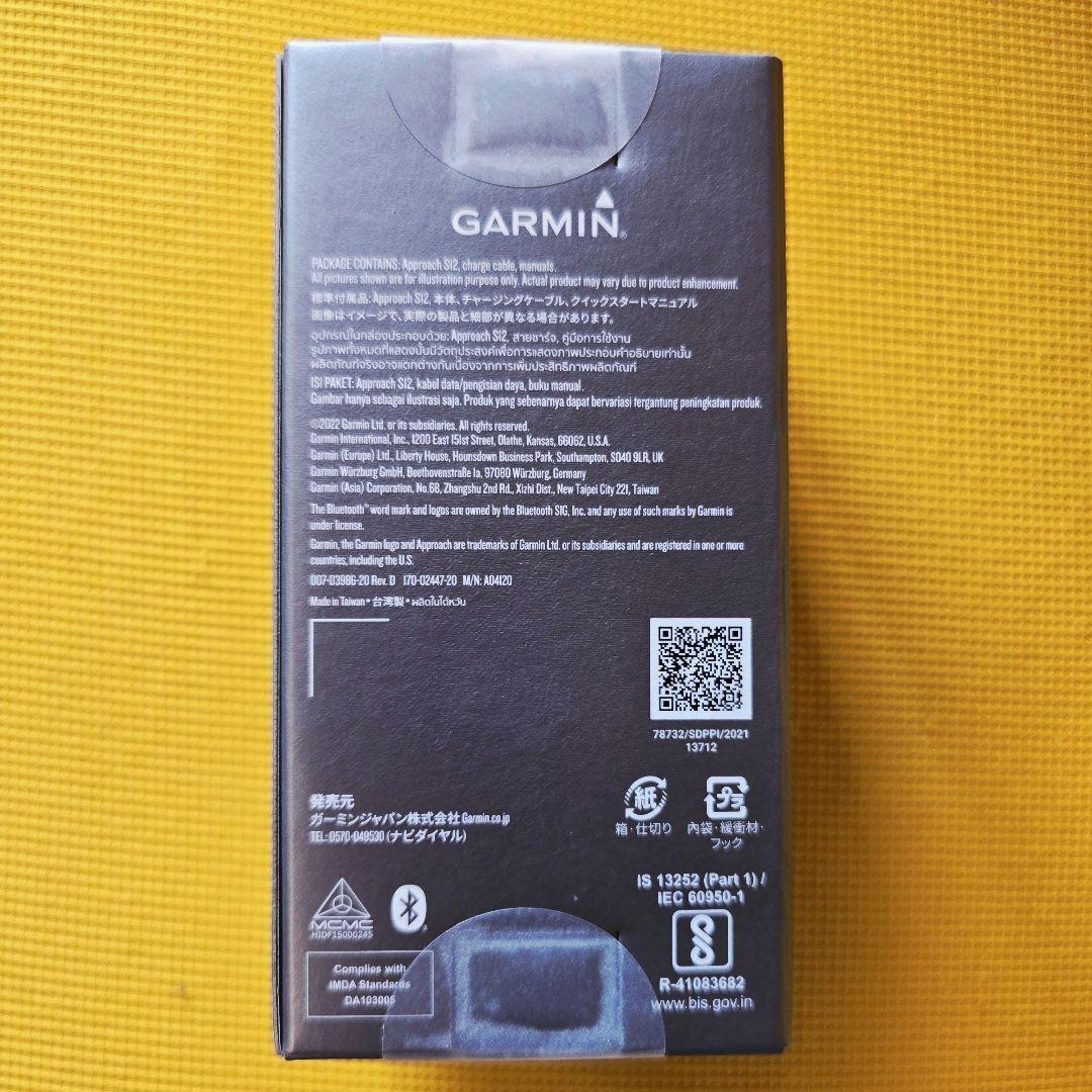 ◆新品◆　GARMIN　APPROACH　S12　GPS　ガーミンゴルフ