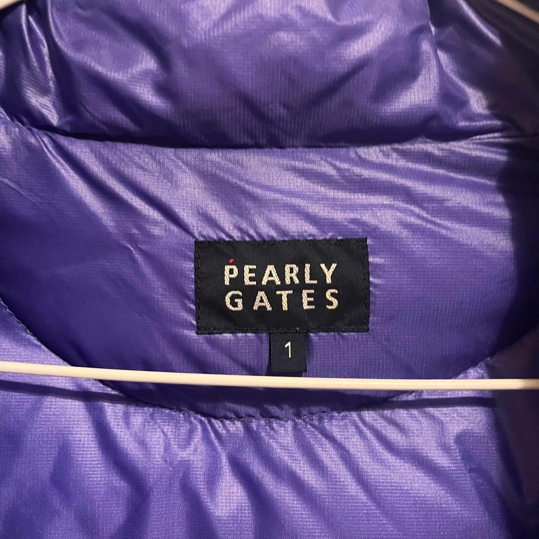 【PEARLY GATES】パーリーゲイツ2wayダウンジャケット サイズ1美品