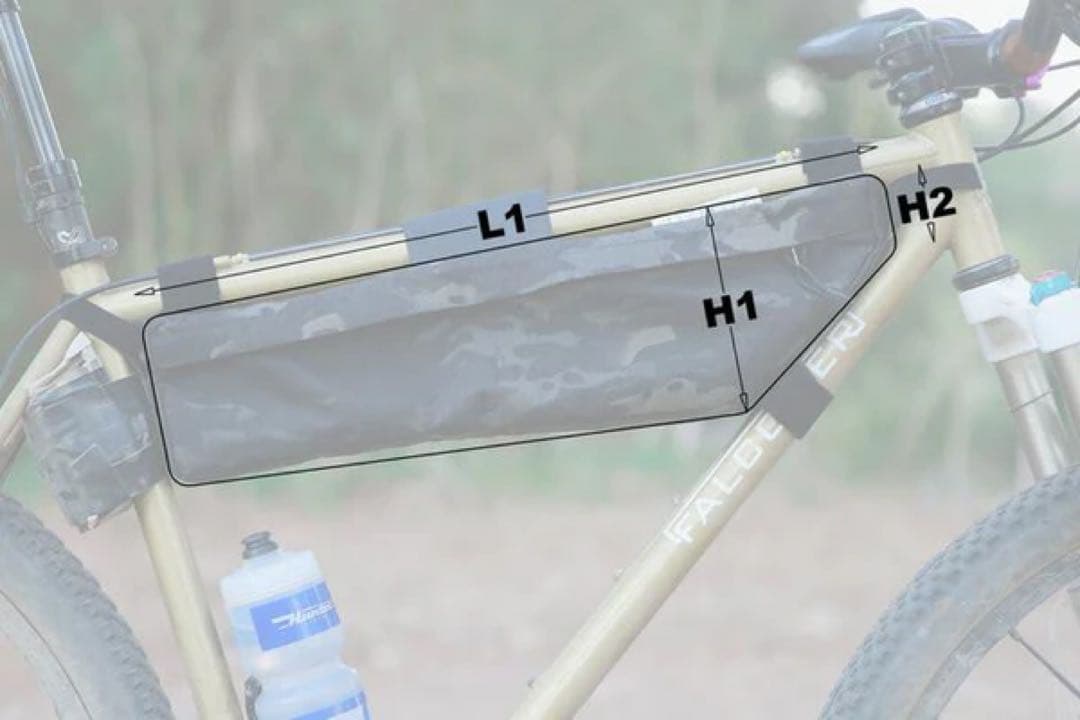 アクセサリー Outer Shell Half Framebag S